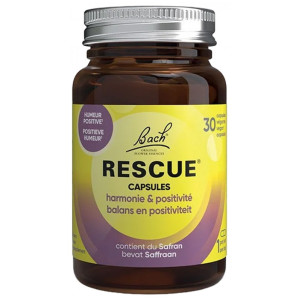 Fleurs de Bach Rescue Capsules harmonie & positivité - 30 capsules