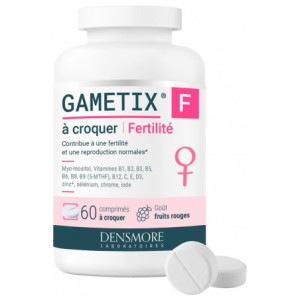Densmore Gametix F Fertilité - 60 Comprimés à Croquer