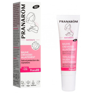 Pranarôm PranaBB Maternité Baume Crevasses Allaitement Bio - 15 ml