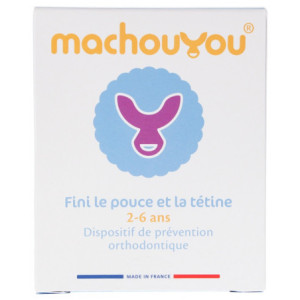Machouyou Dispositif 1ère Dentition Sevrage des Succions - Couleur : Prune