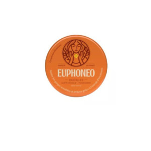 Mayoly Spindler Euphoneo Pastilles sans sucres orange mandarine - 50 pastilles