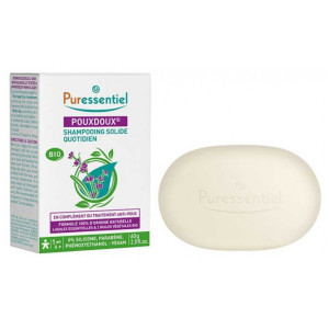 Puressentiel Pouxdoux Shampoing Solide Quotidien Bio - 60 g