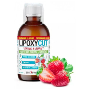 Eric Favre Lipoxycut Perte de Poids Satiété Fraise - 500 ml
