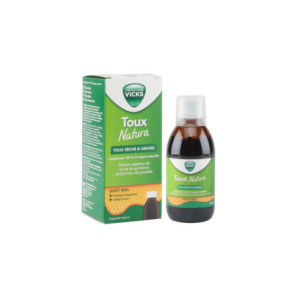 Vicks Natura sirop Toux sèche et grasse - 140 ml