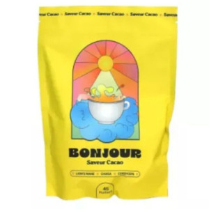 Bonjour Drink Boisson naturelle aux champignons adaptogènes saveur cacao - 45 portions