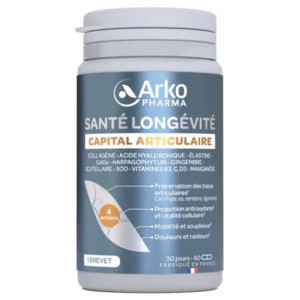 Arkopharma Santé Longévité Capital Articulaire - 60 Gélules