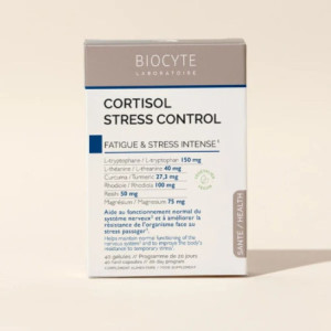 Biocyte Cortisol Stress Control Anti Fatigue & Stress Intense - 40 Gélules