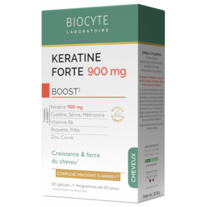 Biocyte Keratine Forte 900 mg Boost - 60 Gélules