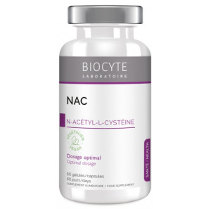 Biocyte NAC N-Acétyl-LCystéine - 60 Gélules
