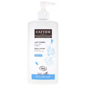 Cattier Lait hydratant Aloe Vera/Onagre Modelant - 500ml