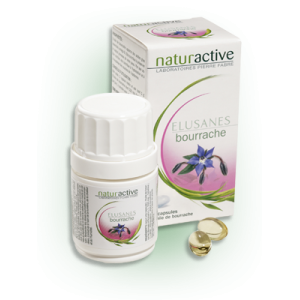 Elusanes Bourrache, 60 capsules