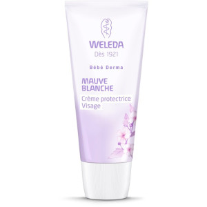 Crème Protectrice Visage à La Mauve Blanche Bio - 50ml