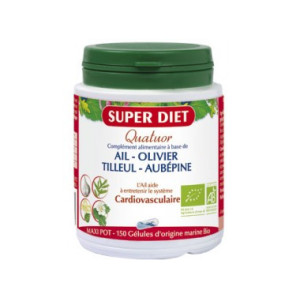 Quatuor Ail Cardiovasculaire Bio - 150 gélules