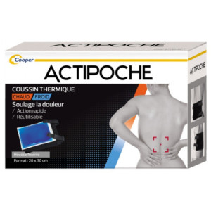 ACTIPOCHE Coussin thermique Grand Modèle 20x30cm
