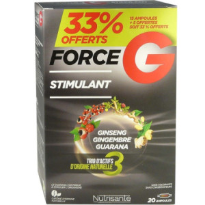 FORCE G Stimulant - 20 ampoules