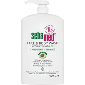Face & Body Wash Physio Nettoyant Olive, 1 L