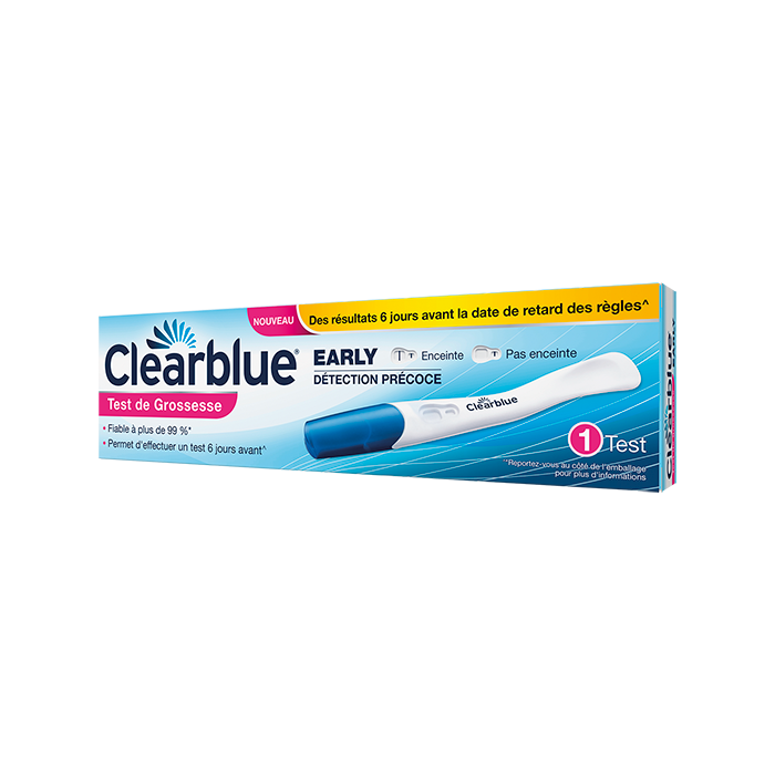 Clearblue EARLY Test de Grossesse Détection Précoce - 1 unité