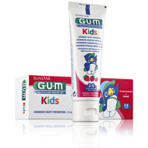 Dentifrice Kids Fraise Enfant 2/6 ans, 50 ml