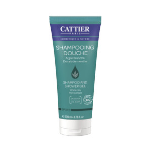 Cattier Gel Douche Sport Bio - 200 ml