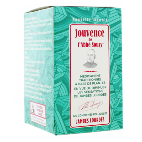 JOUVENCE DE L'ABBÉ SOURY - 120 Comprimés