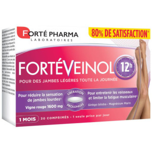Forté Pharma Forteveinol 12h  - 30 Comprimés