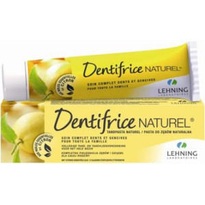 Dentifrice Naturel, Soin complet Dents & Gencives, Citron, 80 g