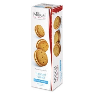 Milical Biscuits Vanille - 12 biscuits