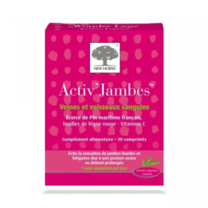 New Nordic Activ Legs Jambes Légères - 30 Comprimés