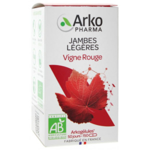 Arkopharma Arkogélules Vigne Rouge Bio - 150 Gélules