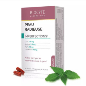 BIOCYTE Peau radieuse® Peau saine - 60 gélules