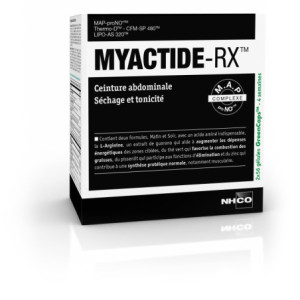 Myactide-RX™- Ceinture Abdominale, 2x56 gélules