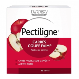 PECTILIGNE Carré coupe-faim, 15 carrés