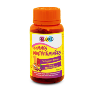 Pediakid Gommes multivitaminées - 60 gommes