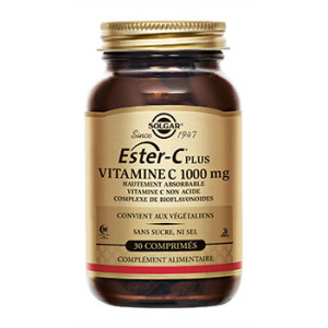 Solgar Ester C Plus 1000mg Vitamine C - 90 comprimés