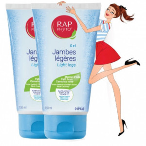 Rap Phyto - Gel jambes légères - 2x150ml