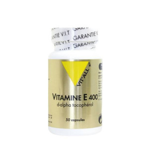 Vitamine E 400 U.I. en Usage Externe - 50 capsules.