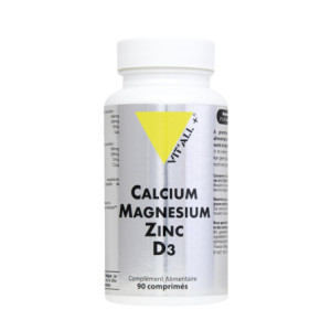 Calcium Magnésium Zinc D3 - 90 comprimés