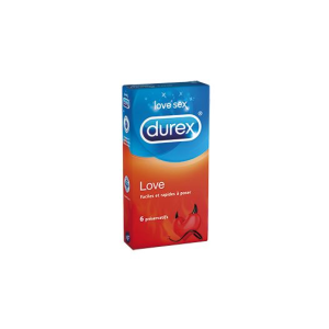 Durex Love, 6 préservatifs