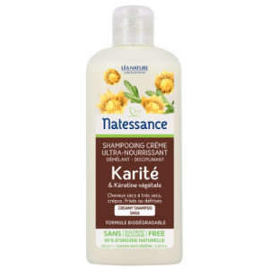 Shampooing Crème Karité et Kératine Végétale - 250ml