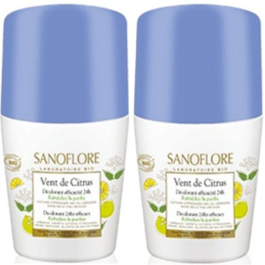 Déodorant Roll on 24H Vent de Citrus - 2x50ml