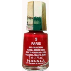 Mini color Vernis crème 3 Paris, 5ml