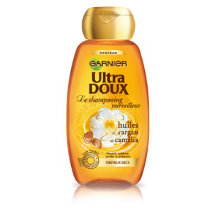Shampoing Merveilleux Ultra DOUX A l’huile d’argan et de camélia, 250ml