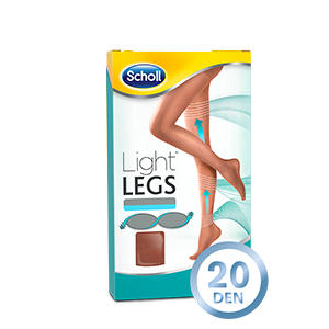 Scholl Light Legs Collants 20 Den Chair L - 1 unité