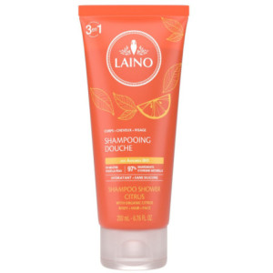 Laino Shampooing Douche 3 en 1 Agrumes - 200ml