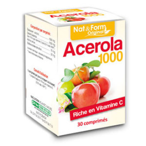 Acérola 1000 - 30 comprimés