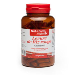 Levure de Riz Rouge - 120 gélules