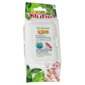 Citroganix Lingettes antibactériennes, 48 lingettes